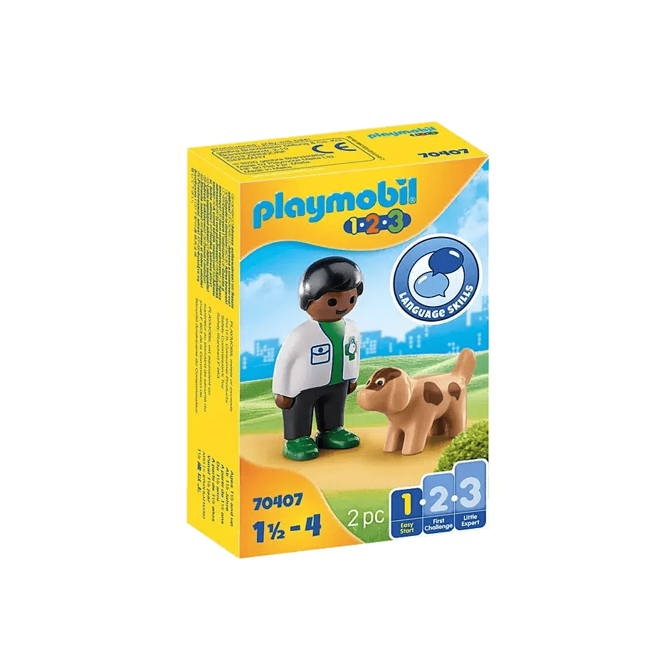 Legacy Toys Toys 1.2.3. Vet with Dog