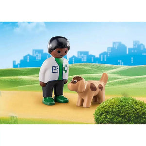 Legacy Toys Toys 1.2.3. Vet with Dog