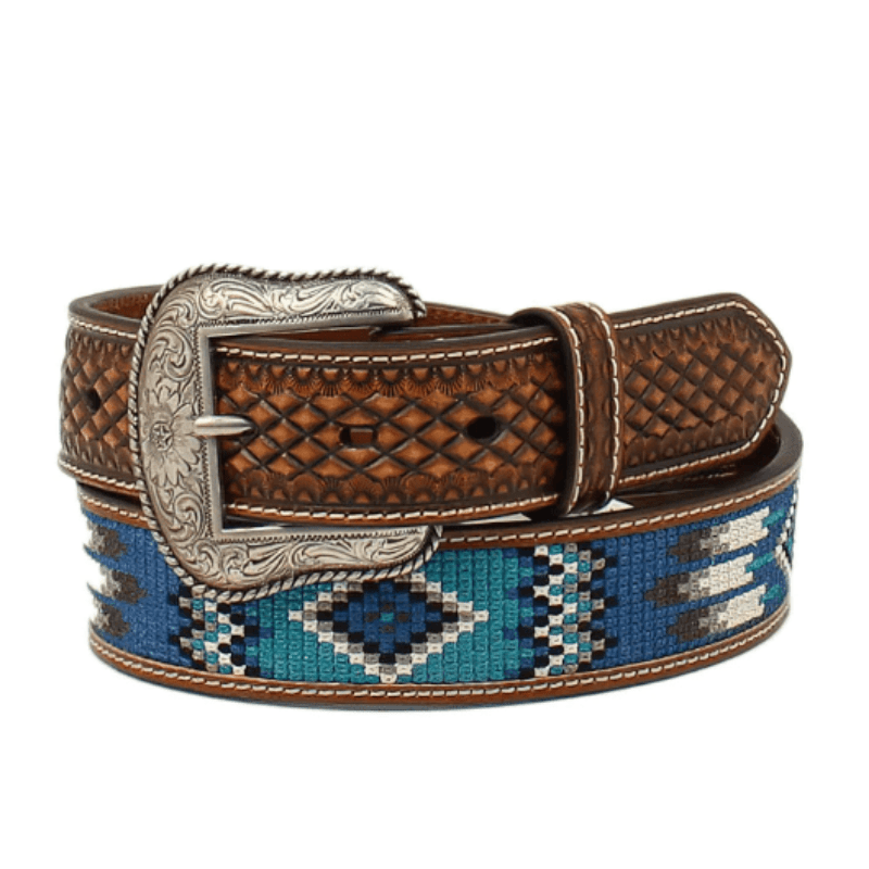 Ariat Men's Southwestern Embroidered Belt