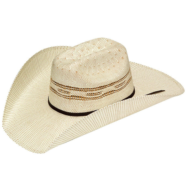 M&F Western Men's Twister 5X Shangtung Straw Cowboy Hat T71563