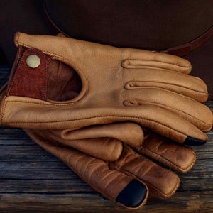 Maroon Bell Outdoor® Gloves Buffalo Leather Gloves