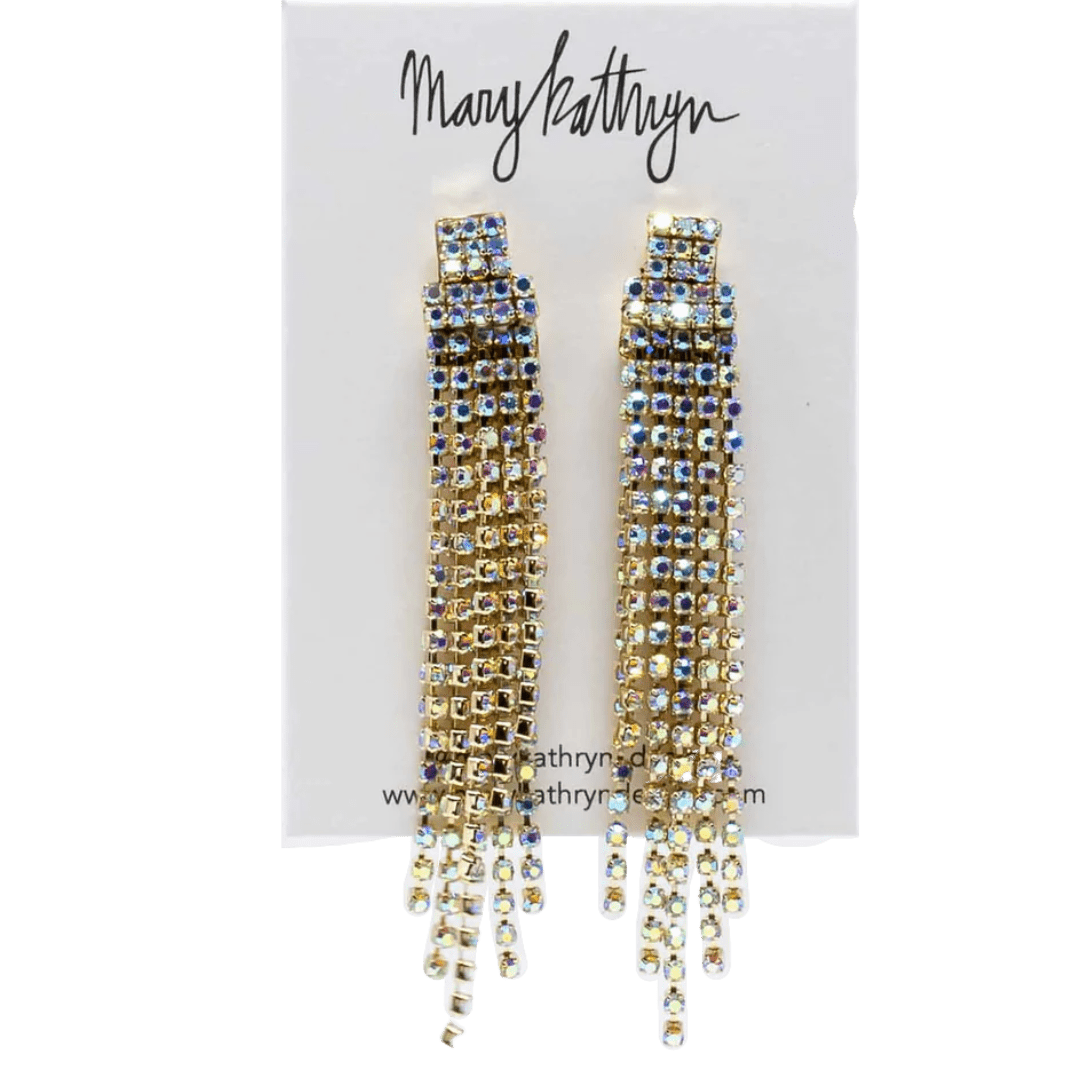 Mary Kathryn Design Earrings Iridescent Dangles