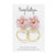 Mary Kathryn Design Earrings Mauve Lillian Flower Drop Earrings