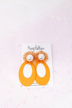 Mary Kathryn Design Earrings Orange Crush Earrings