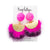 Mary Kathryn Design Earrings Pink Aurora Puff Earrings