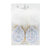 Mary Kathryn Design Earrings White Lacey Puff Earrings