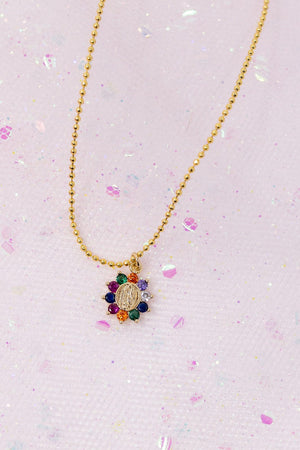 Mary Kathryn Design Jewelry Rainbow CZ Saint