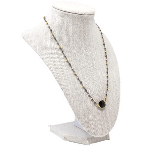 Mary Kathryn Design Necklace Megan Black Gem Necklace