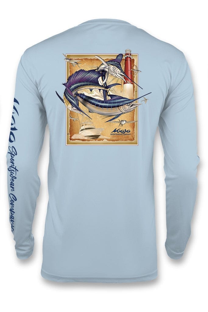 Mojo Sportswear Company Shirts Arctic / S Lighthouse Lookout Wireman X