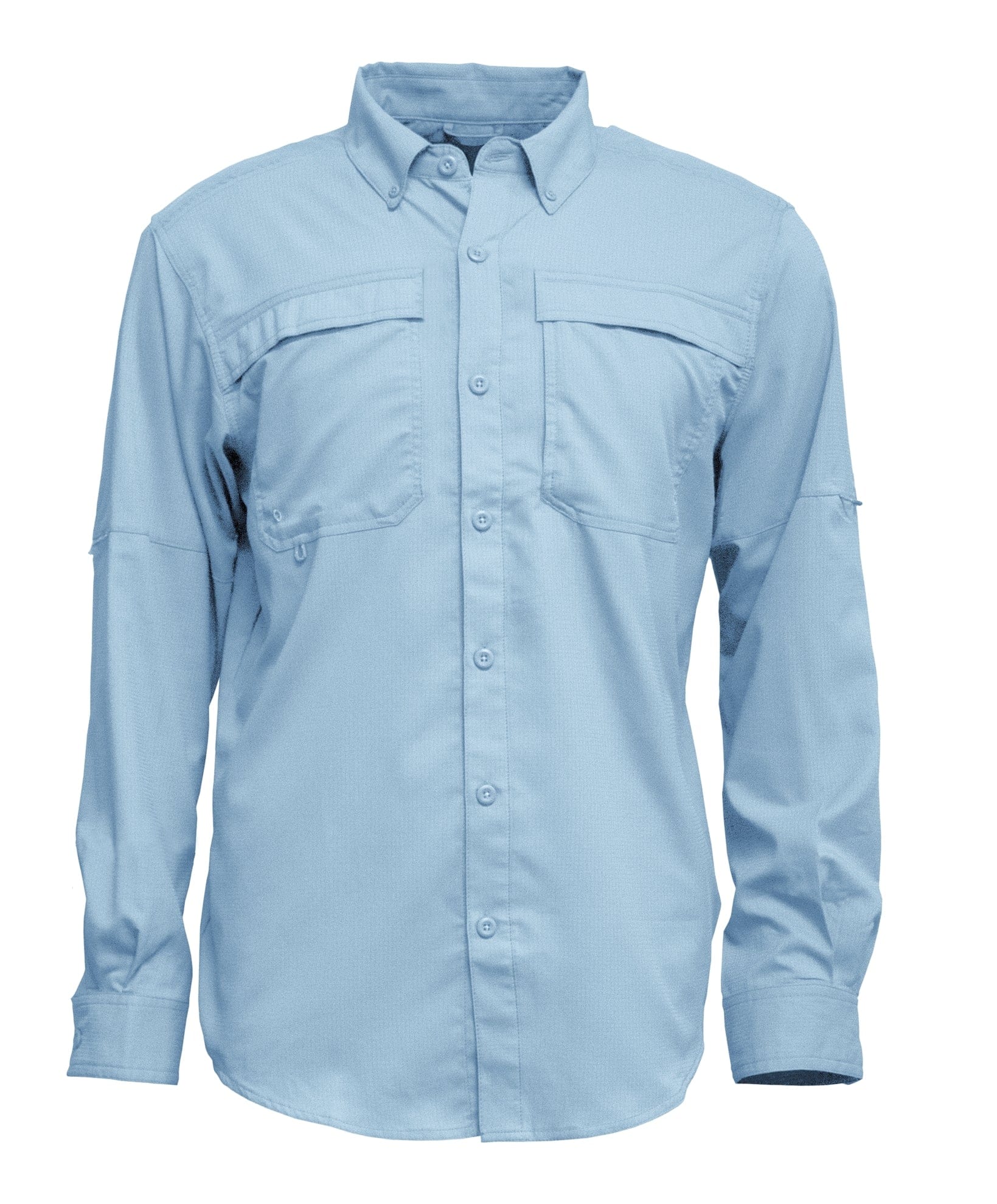 Men's Fishing Charcoal Long Sleeve Shirt - Russell's Western Wear, Inc.