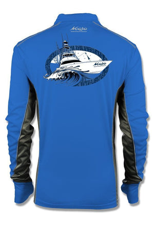 Mojo Sportswear Company Shirts Mojo Blue / XS The MSC Boat Ultimate-Guide 1/4 Zip