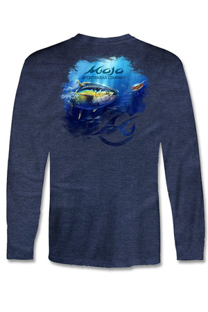 Mojo Sportswear Company Shirts Nautical Navy / XS They Call Him Lightning Long Sleeve T-Shirt