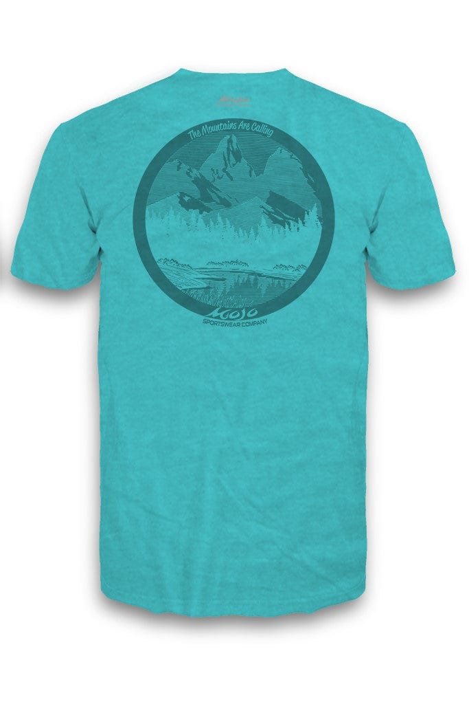 Mojo Sportswear Company Shirts Tidewater / XS Mountains are Calling Short Sleeve T-shirt