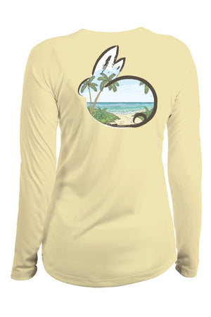 Mojo Sportswear Company Shirts Yellowtail / XS Island Bunny Paradise Found Camisa de Playa