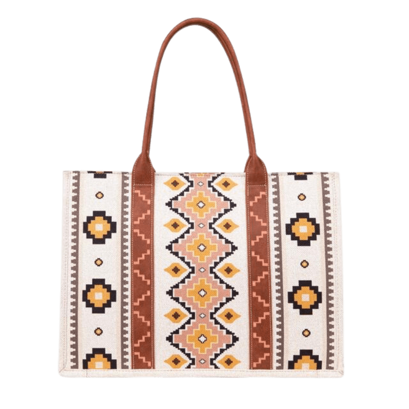 Wrangler Southwestern Dual Sided Print Tote Collection