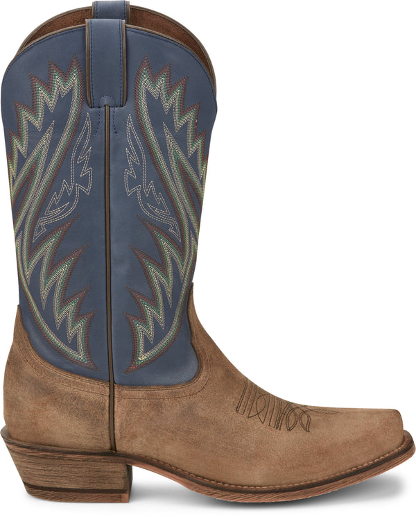 Nocona Men's Jude Tan and Indigo Western Boots HR5576