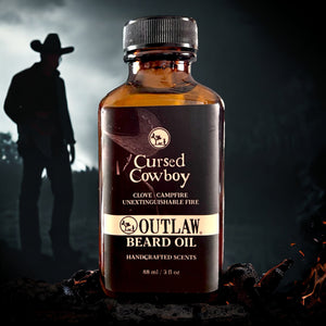 Outlaw Beard and Hair Oil Cursed Cowboy Magic Beard Oil & Hair Elixir