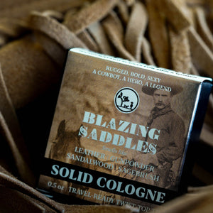 Outlaw Fragrance Blazing Saddles Western Solid Cologne