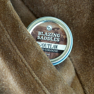 Outlaw Fragrance Blazing Saddles Western Solid Cologne