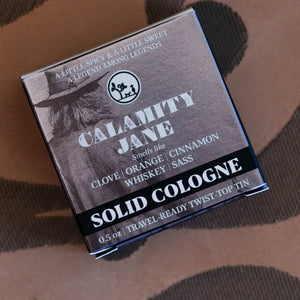 Outlaw Fragrance Calamity Jane Solid Cologne