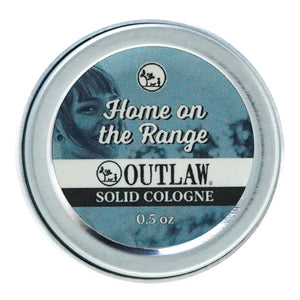 Outlaw: Natural Soap, Cologne, Body Wash, and Home Scents for Men & Women Solid Cologne Home on the Range Solid Cologne