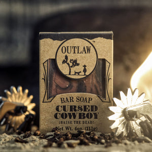 Outlaw Soap Cursed Cowboy Handmade Soap