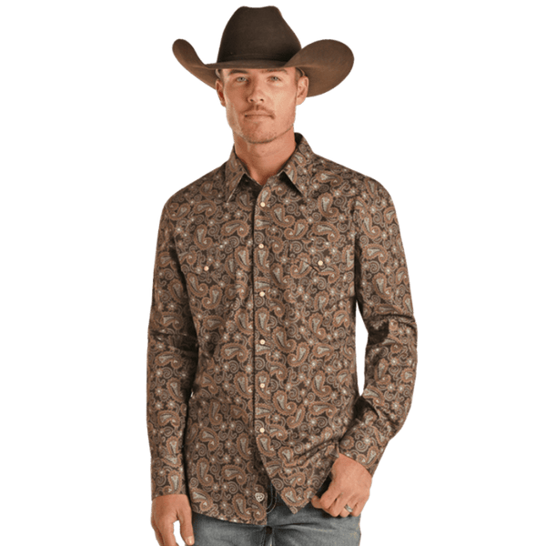 Americana Men's Long Sleeve SoWal TFS - Russell's Western Wear, Inc.