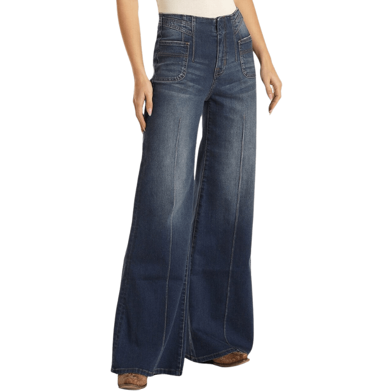 Pantalón vaquero palazzo, Ofertas em jeans de mulher