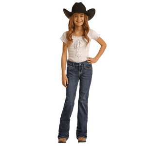 Rock & Roll Denim Girls Aztec Pocket Bootcut Jeans RRGD4MRZPW - Russell's  Western Wear, Inc.