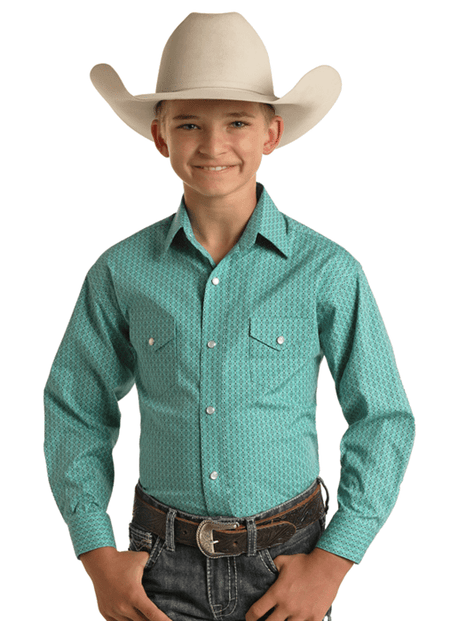 Green Cowboy Shirt 