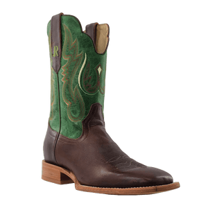 R WATSON BOOTS Mens - Boots - Western R. Watson Men's Tobacco Cowhide Western Boots RW8034-2