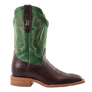 R WATSON BOOTS Mens - Boots - Western R. Watson Men's Tobacco Cowhide Western Boots RW8034-2