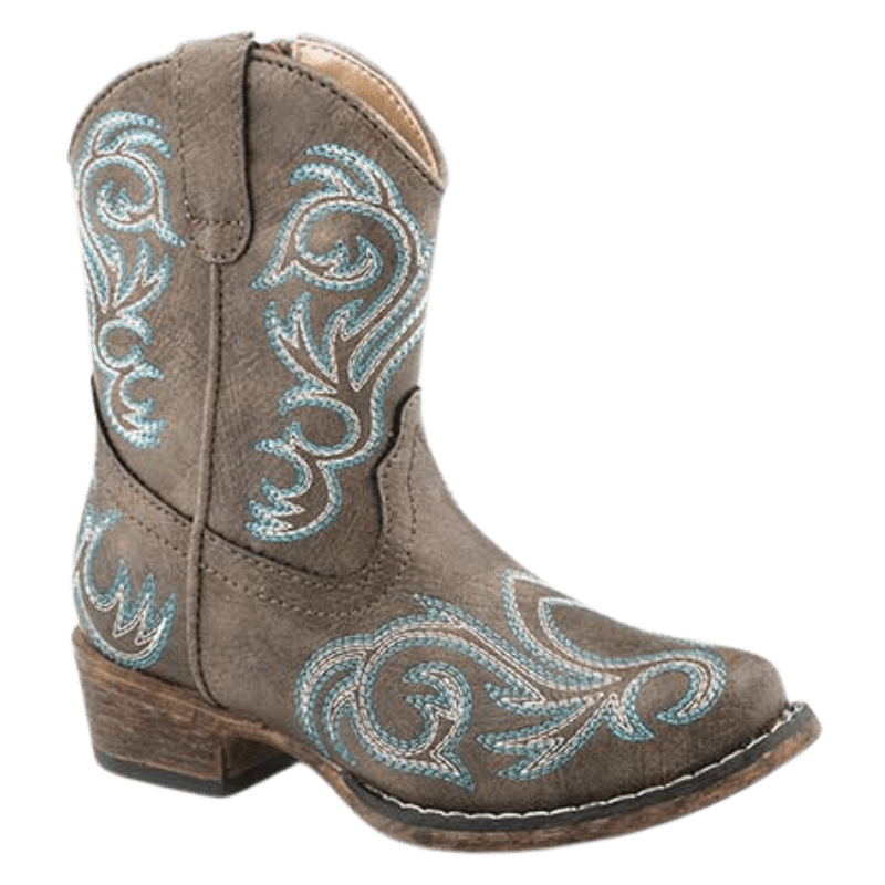 Toddler brown cheap cowgirl boots