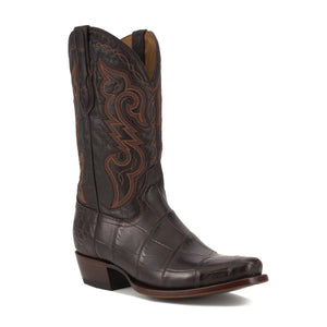 Rujo Boots American Alligator Rujo Boots Men's The Bradley Hickory American Alligator Boots