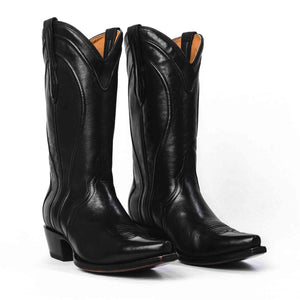 RUJO BOOTS Boots Onyx / 6M The Abby Rujo Exotic Women's Boots