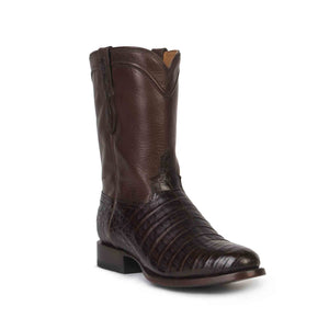 Rujo Boots Caiman Belly Rujo Boots Men's The Ranger Chocolate Caiman Belly Boots