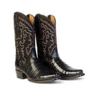 Rujo Boots Caiman Belly Rujo Boots Men's The Trace Midnight Caiman Belly Boots