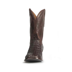 Rujo Boots Caiman Hornback Rujo Boots Men's The Jake Chocolate Caiman Hornback Boots