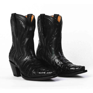 Rujo Boots Caiman Tail Midnight / 6 / M Rujo Boots Women's The Anna Midnight Caiman Tail Boots