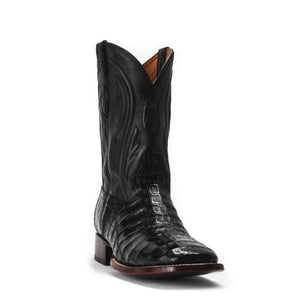 Rujo Boots Caiman Tail Rujo Boots Men's The Roscoe Midnight Caiman Tail Boots