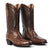 Rujo Boots Full-Quill Ostrich Mocha / 8 / D Rujo Boots Men's The Deacon Mocha Full-Quill Ostrich Boots