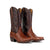 Rujo Boots Full-Quill Ostrich Mocha / 8 / D Rujo Boots Men's The Gavin Mocha Full-Quill Ostrich Boots