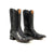 Rujo Boots Full-Quill Ostrich Obsidian / 8 / D Rujo Boots Men's The Case Obsidian Full-Quill Ostrich Boots