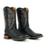 Rujo Boots Full-Quill Ostrich Obsidian / 8 / D Rujo Boots Men's The Champ Obsidian Full-Quill Ostrich Boots