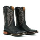 Rujo Boots Full-Quill Ostrich Rujo Boots Men's The Champ Obsidian Full-Quill Ostrich Boots