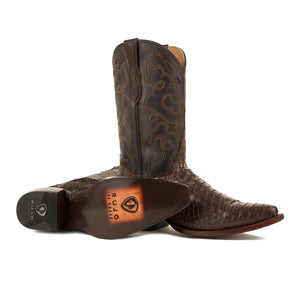 Rujo Boots Python Rujo Boots Men's The Jimmy Tobacco Python Boots