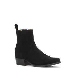 Rujo Boots Sentry Suede Rujo Boots Men's The Reno - Limited Run Black Sentry Suede Boots