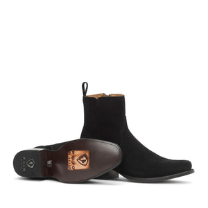 Rujo Boots Sentry Suede Rujo Boots Men's The Reno - Limited Run Black Sentry Suede Boots