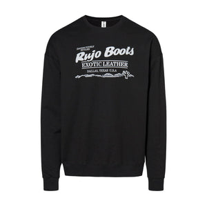 Rujo Boots Shirts & Tops Black / X-Small The Trail Crew Neck Sweatshirt