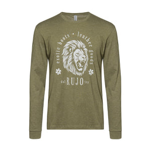 Rujo Boots Shirts & Tops Olive Heather / X-Small The Mane Long-Sleeve T-Shirt